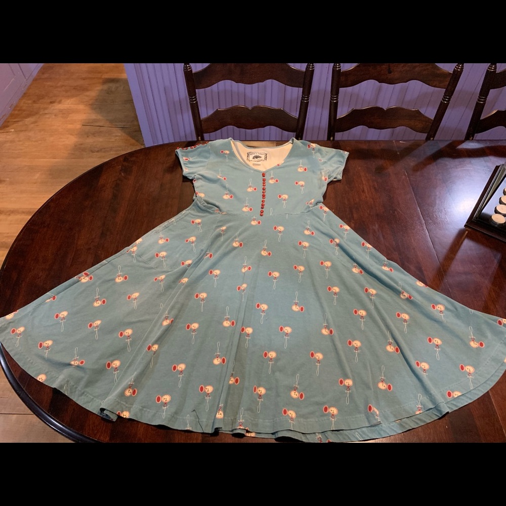 GUC Effie’s Heart 100% cotton fit-&-flare dress! ⏰
